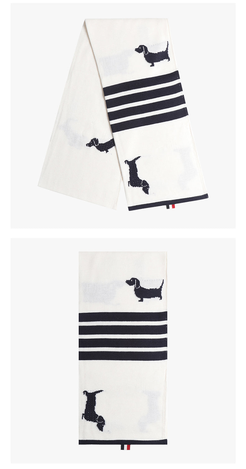 Unisex Puppy Wool Scarf THOM TREND