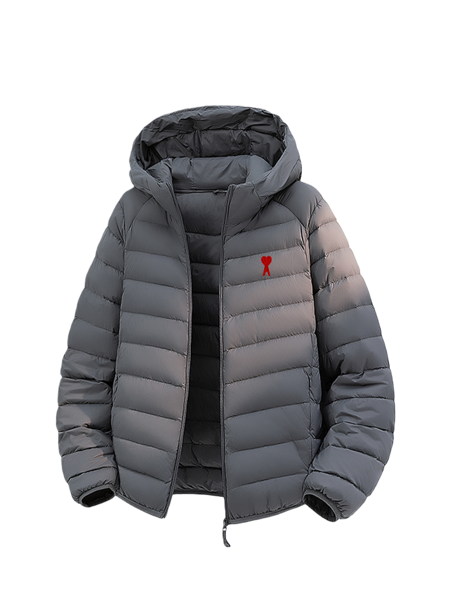 Hooded lightweight down jacket THOM TREND