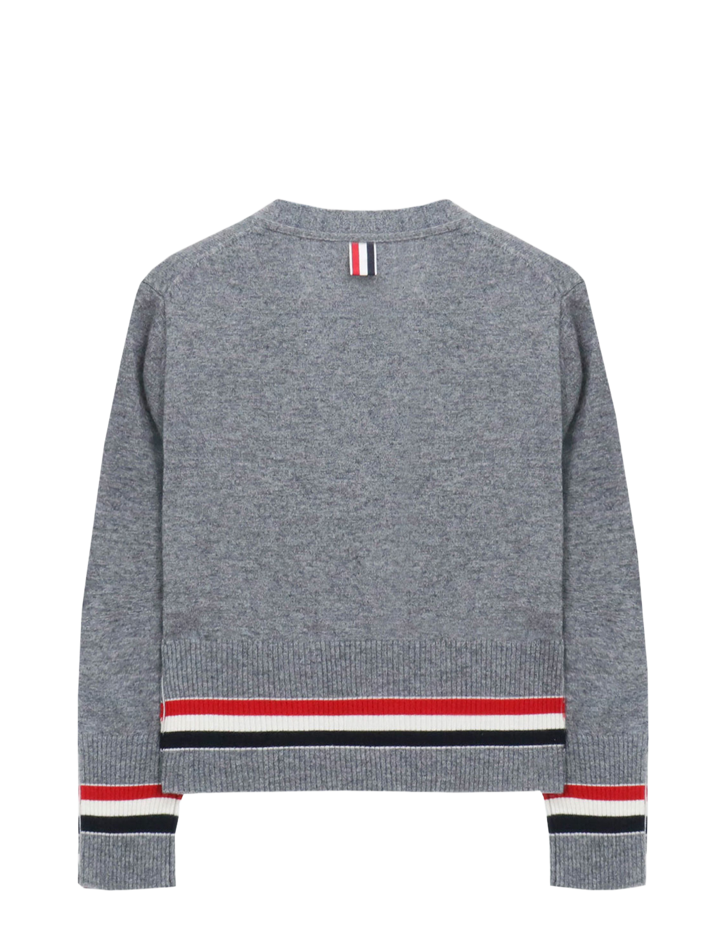 Tri-Color Stripe Pique Cotton Vest Cardigan（副本） THOM TREND