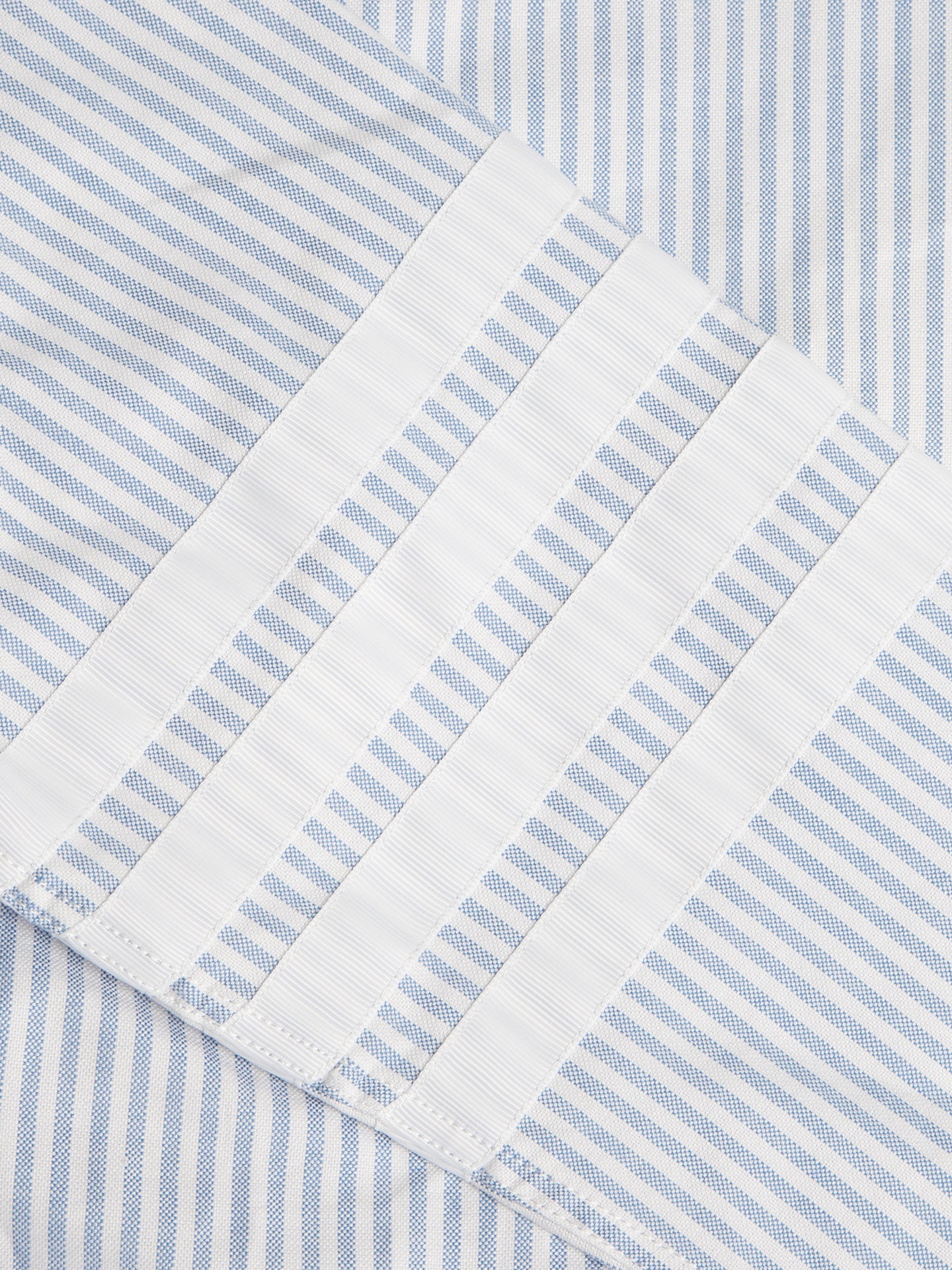 2025SS Striped white stripe shirt THOM TREND