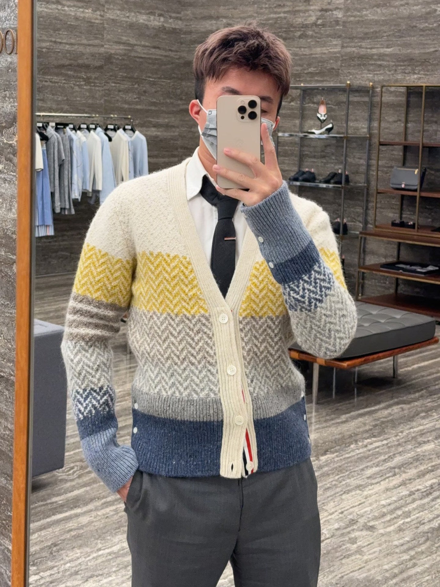 2026SS  New unisex cardigan THOM TREND