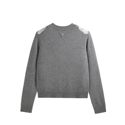 2025SS Diamond check cardigan THOM TREND