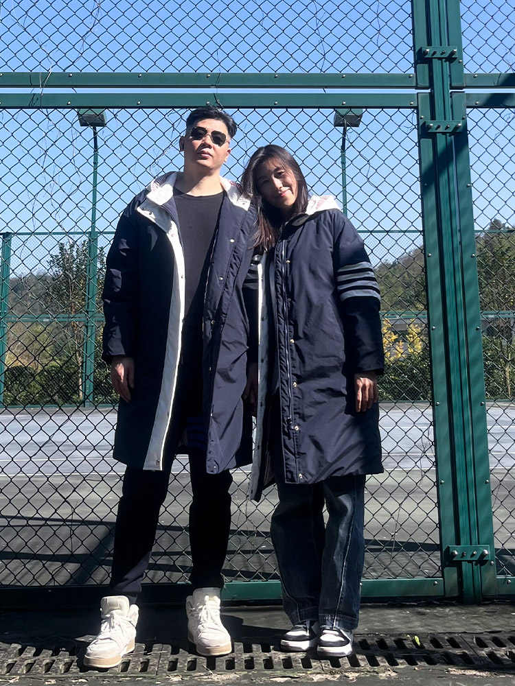 long couple down jacket - Image 5