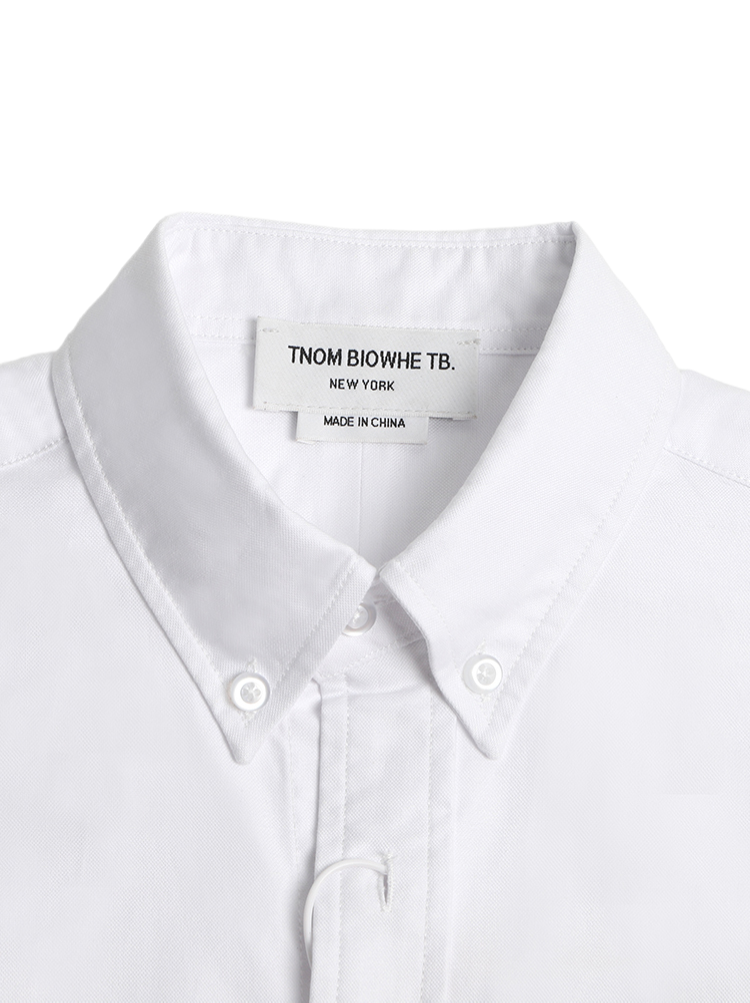 Men's Shirt by Thom Browne, shirt detail view