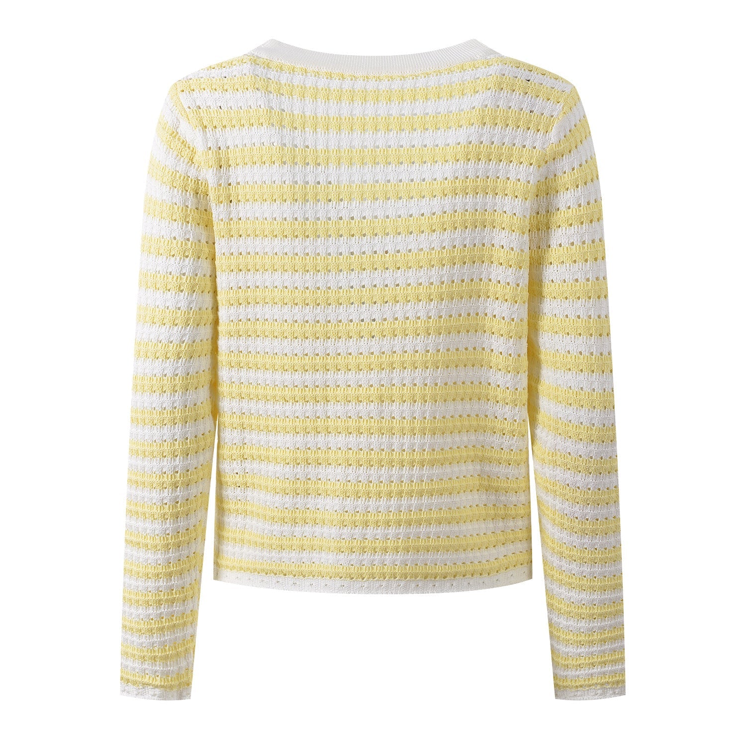 2025SS striped contrast cardigan THOM TREND