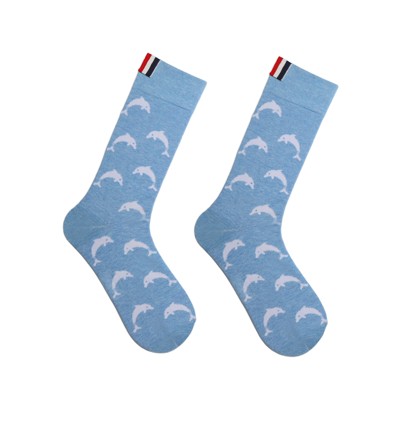 Dolphin mid-calf socks THOM TREND