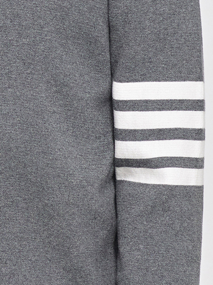 sweater by Thom Browne, knitwear detail view