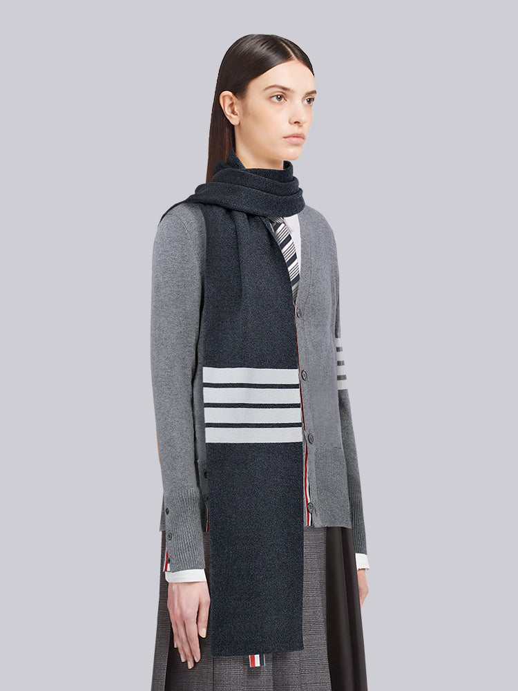 Solid color couple scarf THOM TREND