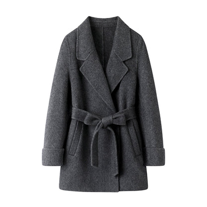 2025SS Double-breasted woolen coat THOM TREND