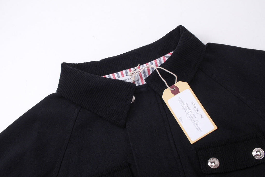 Men Jackets by Thom Browne, outerwear detail view
