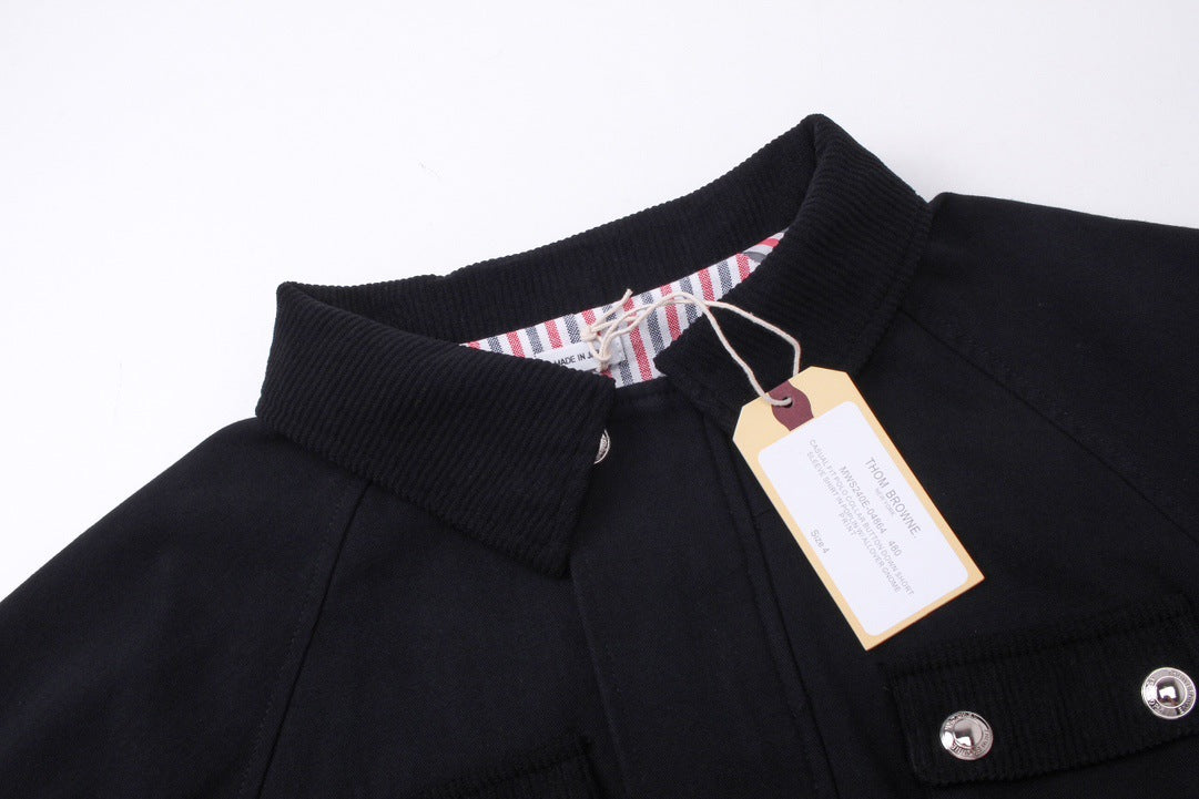 Men Jackets by Thom Browne, outerwear detail view