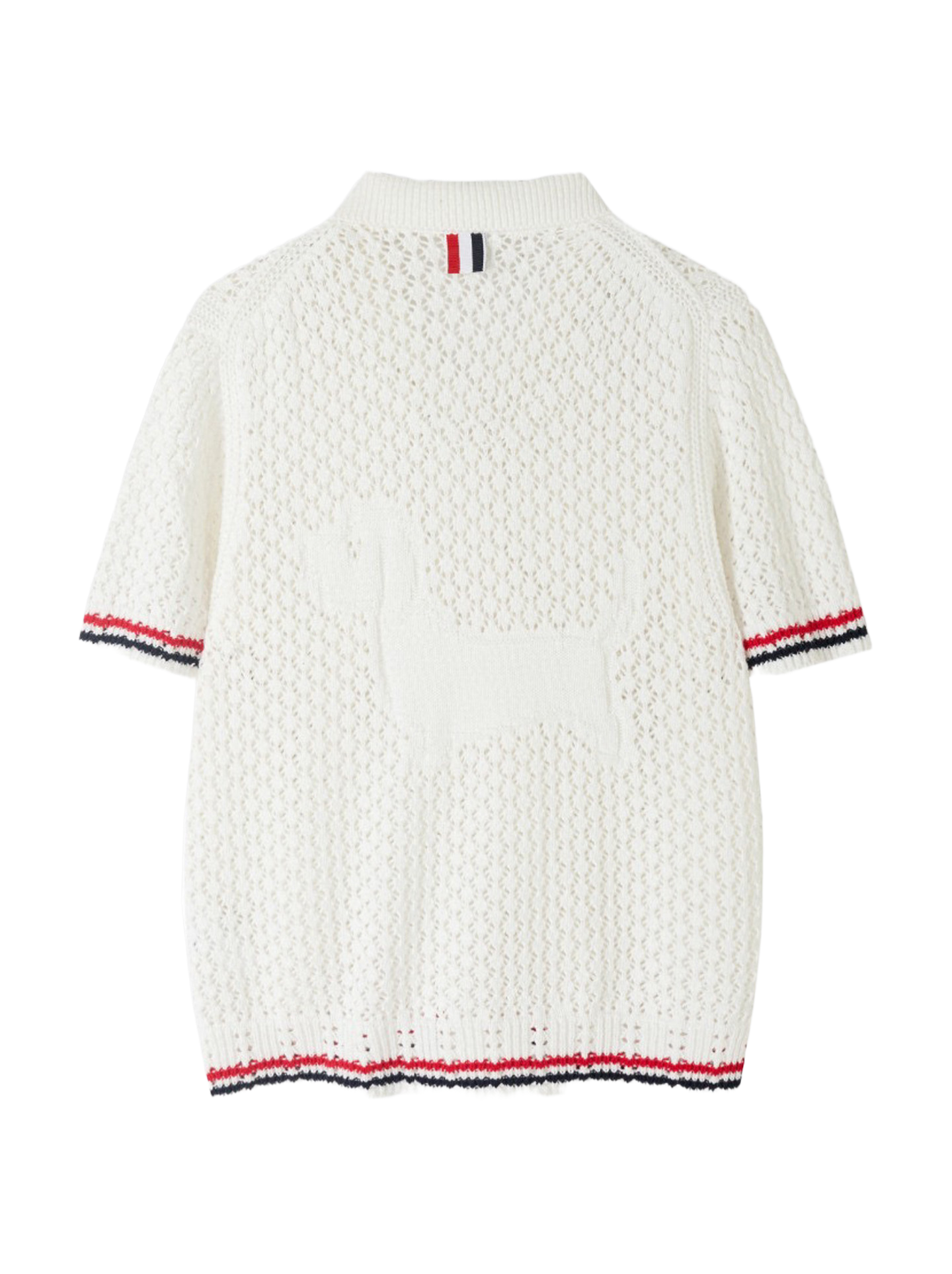Tri-Color Stripe Pique Cotton Vest Cardigan（副本） THOM TREND