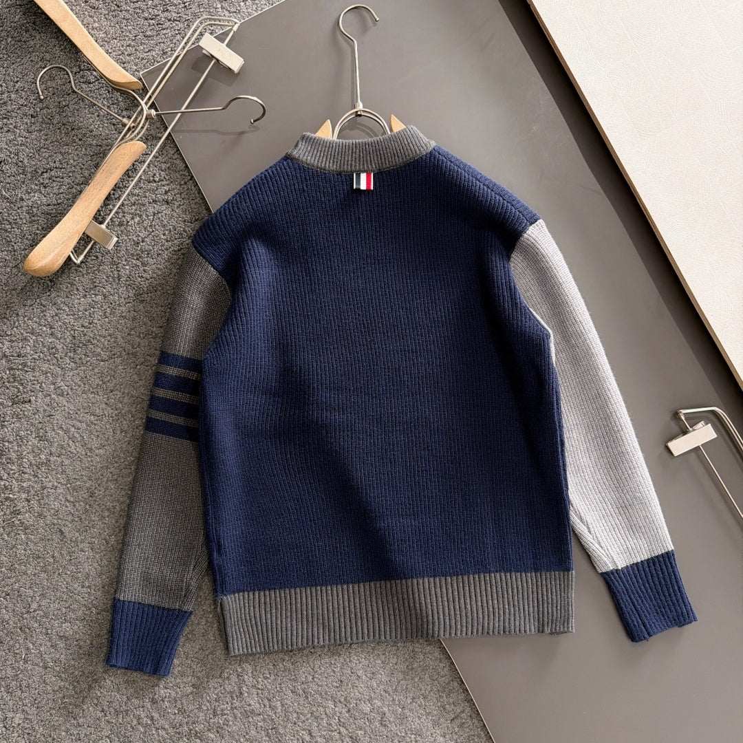 Unisex color-blocked sweater THOM TREND