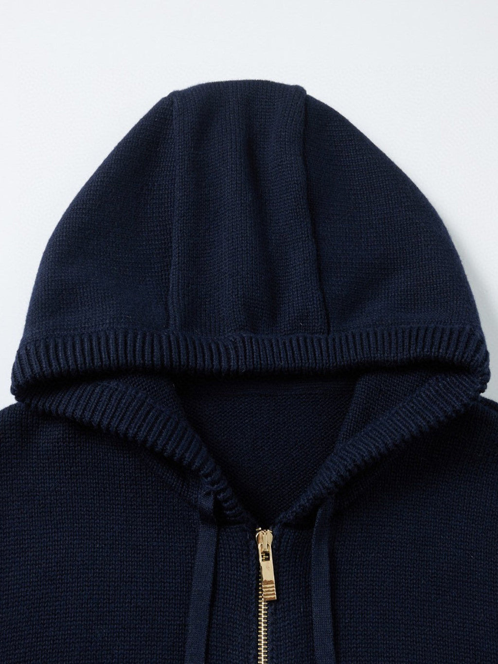 Unisex cardigan by Thom Browne, outerwear detail view