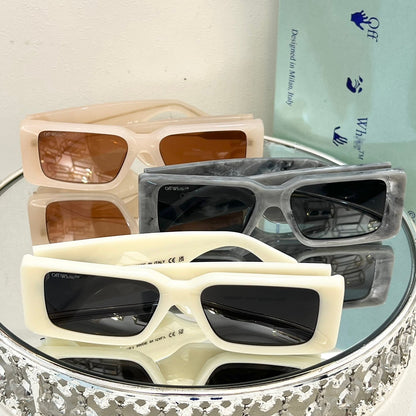 OFF-Whlte Arrow logo sunglasses#097 4-Bar