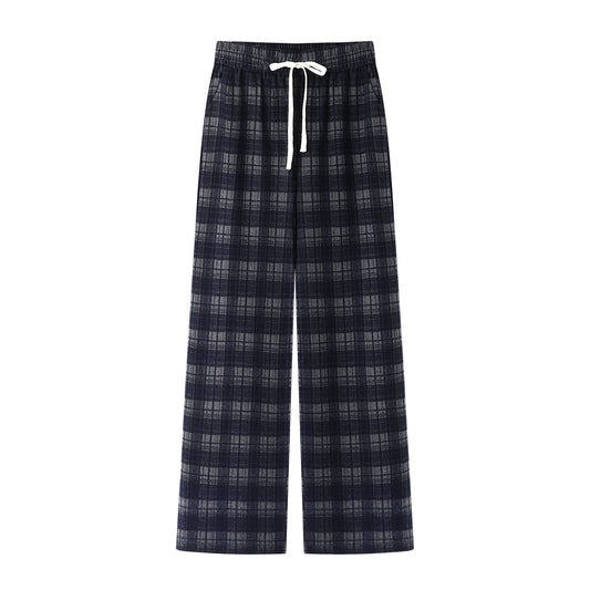 2025SS Plaid brushed trousers THOM TREND