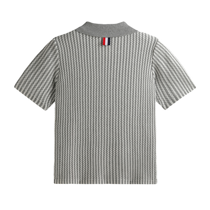 2025SS  vertical striped short sleeves THOM TREND