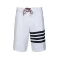 Thom Browne Style Four-Bar Sweatpants