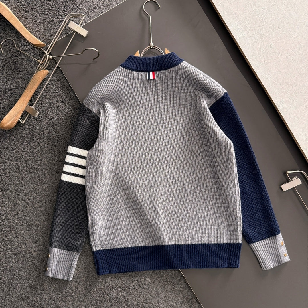 Unisex color-blocked sweater THOM TREND