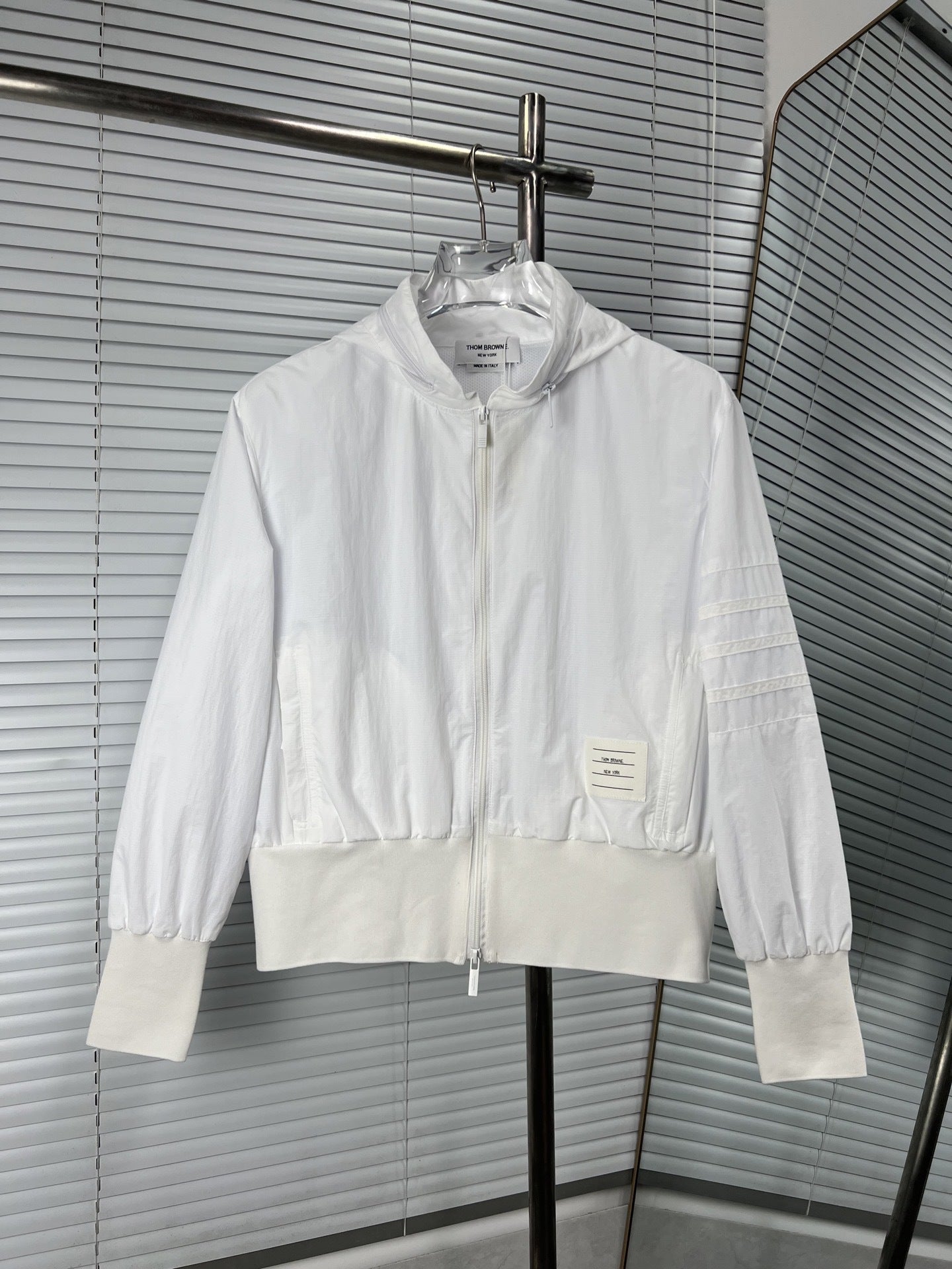 2025SS striped zip-up jacket THOM TREND