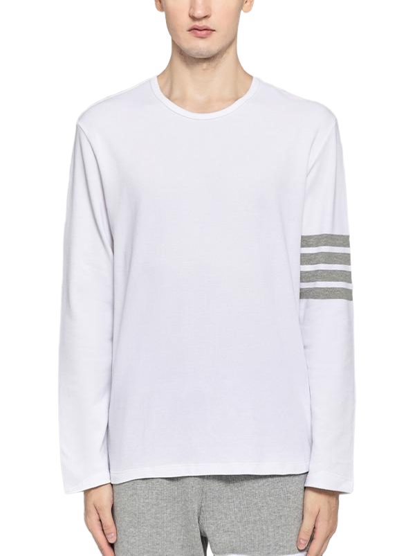 2025SS Four-bar classic long-sleeved T-shirt THOM TREND