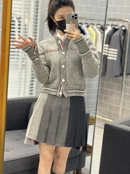 Fair Isle jacquard sweater THOM TREND