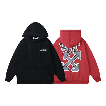 OFF Oversized Pullover Hoodie Light Luxury Station