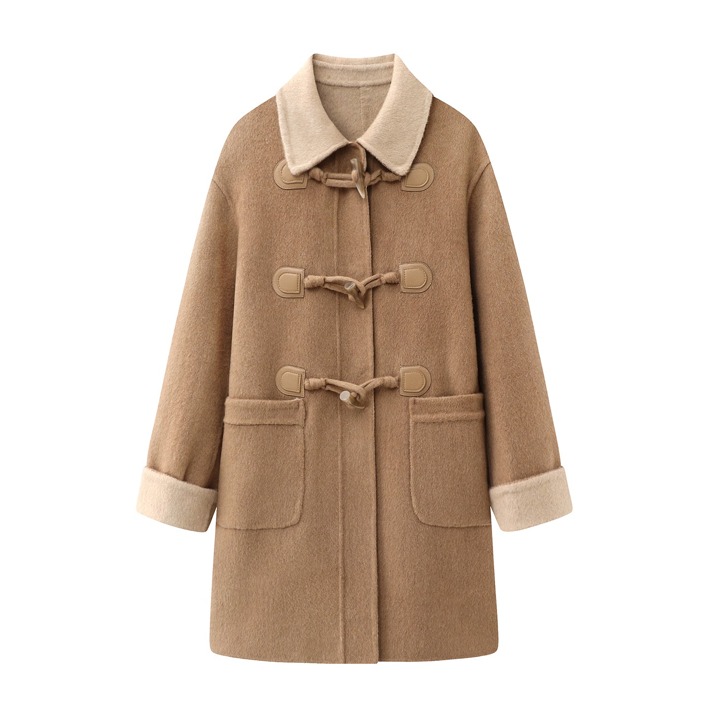 2025SS Horn button mid-length coat THOM TREND
