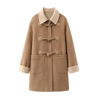 2025SS Horn button mid-length coat THOM TREND