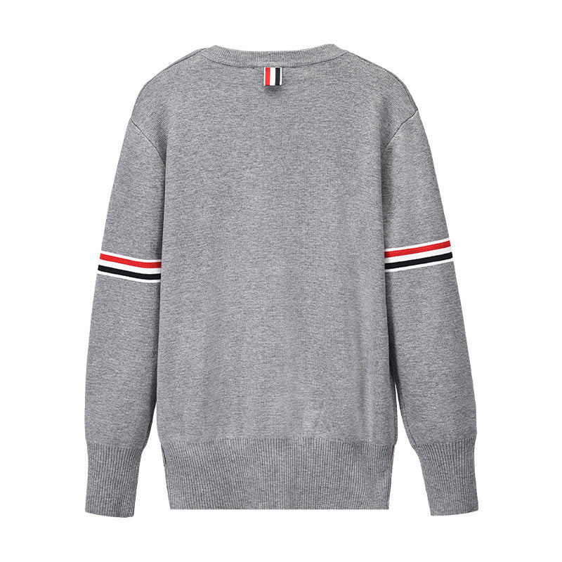 2025SS crew neck pullover sweater THOM TREND