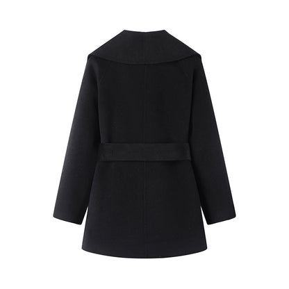 2025SS Women's double-faced cashmere coat THOM TREND