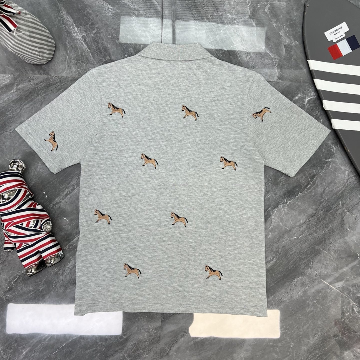 Sleeve Tape Turndown Polo Shirt – Unisex 2026（副本） THOM TREND