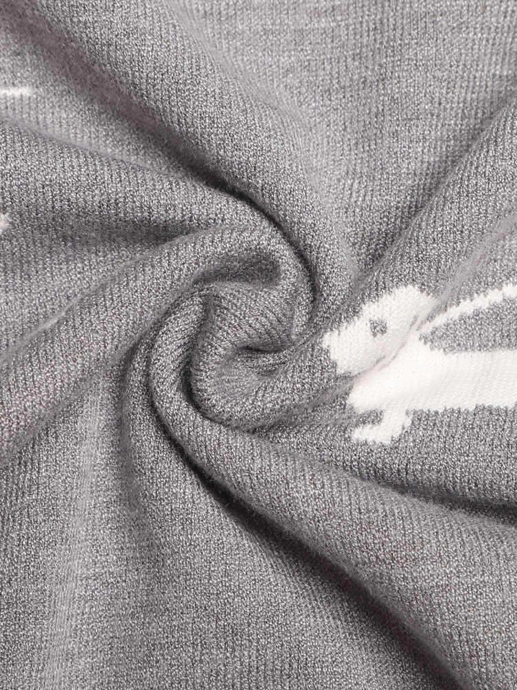 2025SS  Knitted T-shirt THOM TREND