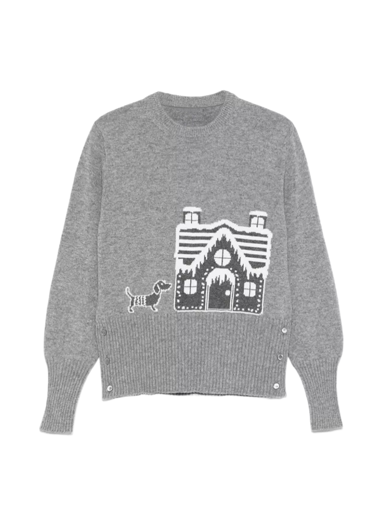 Christmas House Knitted Sweater THOM TREND