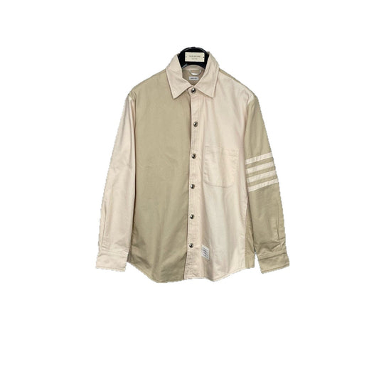 2025SS contrast lapel shirt jacket THOM TREND
