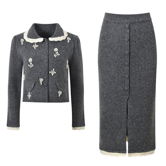 2025SS Women's full skirt suit THOM TREND