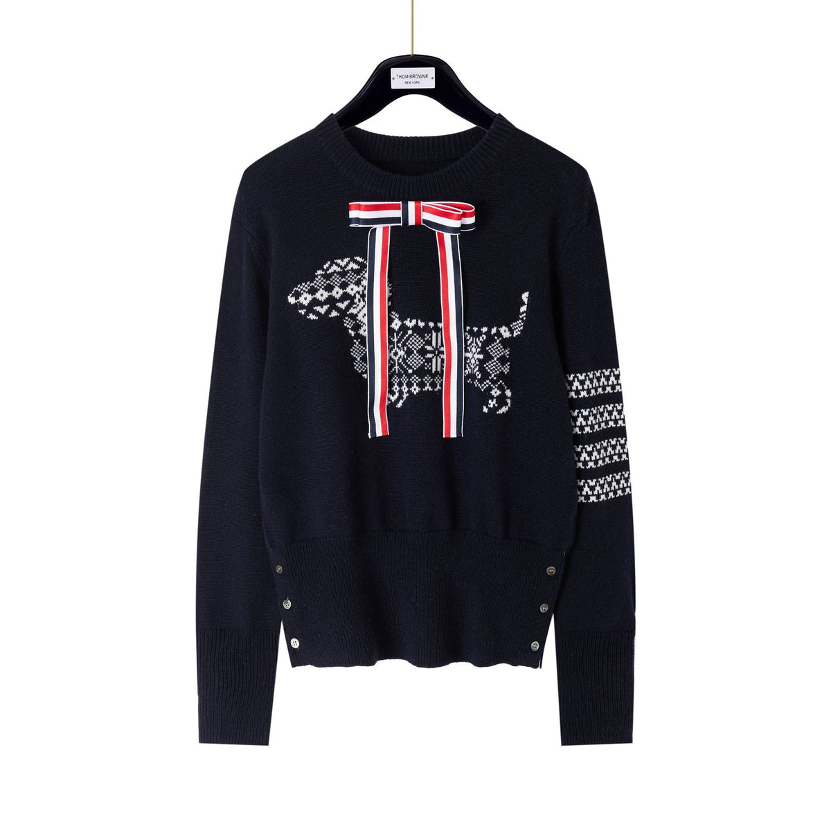 Snowflake Dog Knitted Sweater - Image 13