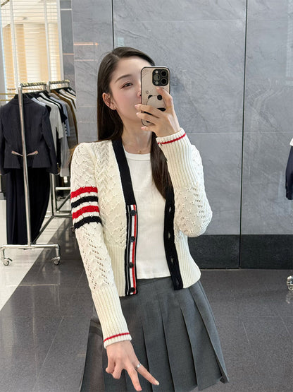 2025SS Women's knitted cardigan THOM TREND