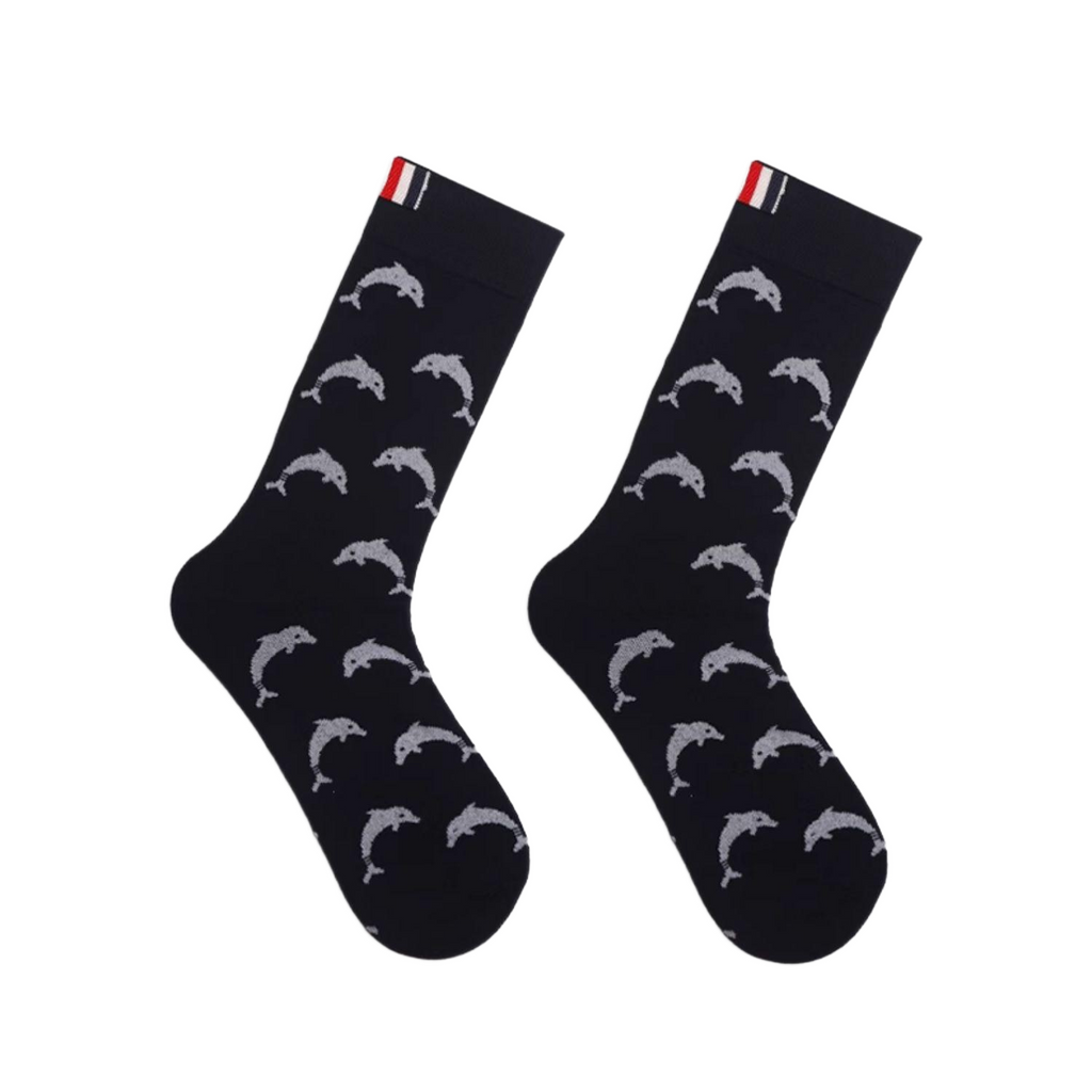 Dolphin mid-calf socks THOM TREND