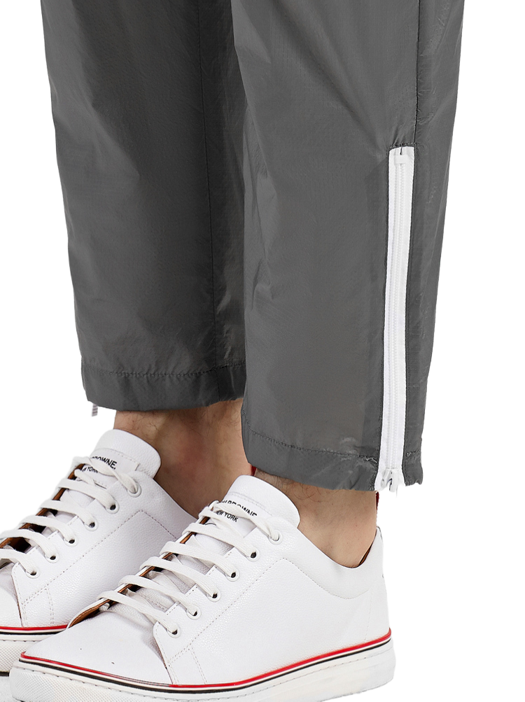 Thom Browne Style Side zip track pants with Signature Four-Bar Detail - Image 7