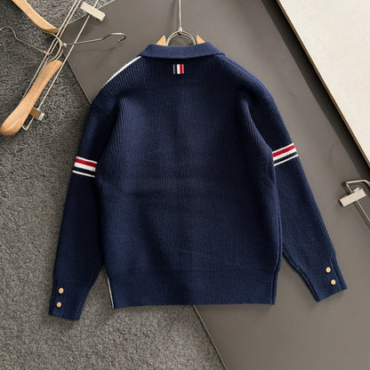 Color-blocked cardigan THOM TREND