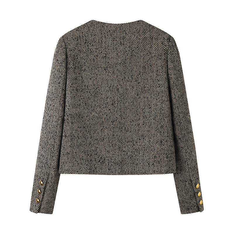 2025SS Chanel style woolen coat THOM TREND