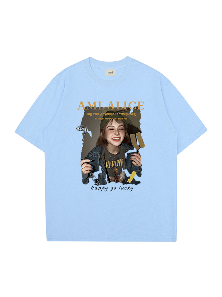 Unisex retro short-sleeved shirt THOM TREND