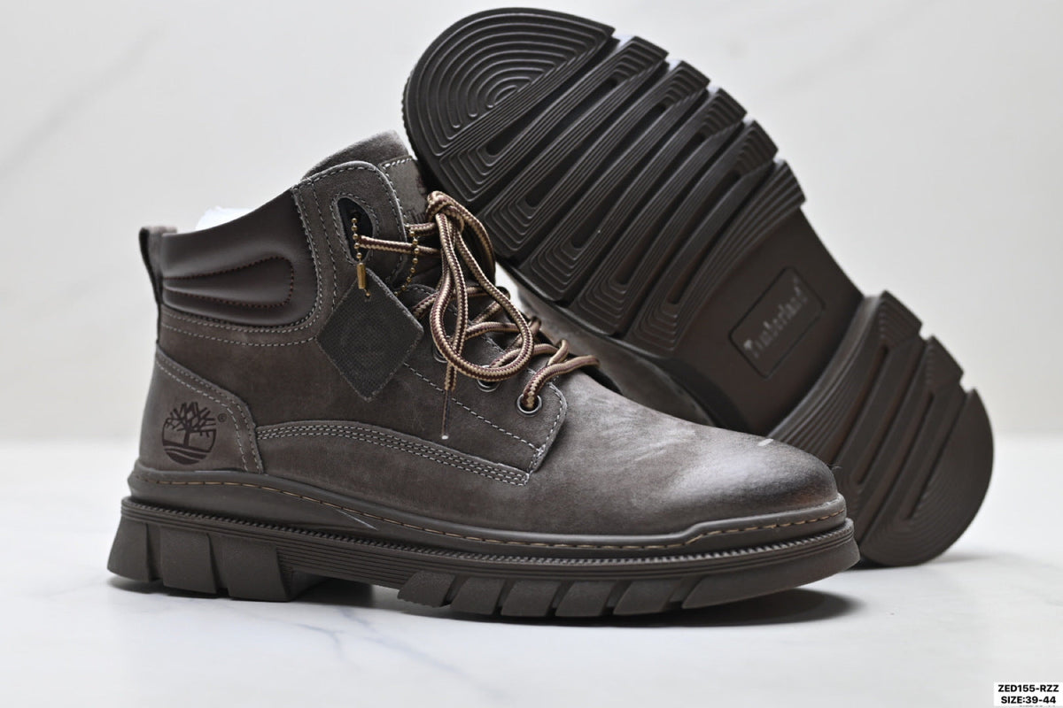 Timberland Dark Brown Leather Mid Outdoor Boot - detail image 5