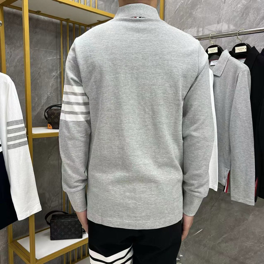 long-sleeved T-shirt by Thom Browne, product detail view