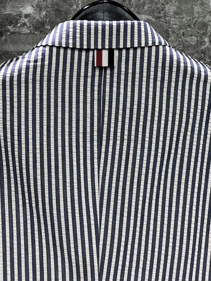 2025SSS Men's striped suit THOM TREND