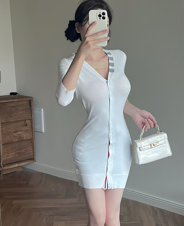 2025SS Mid-length sleeve dress
