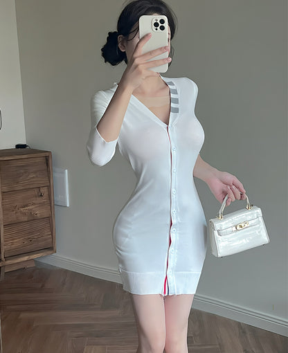 2025SS Mid-length sleeve dress