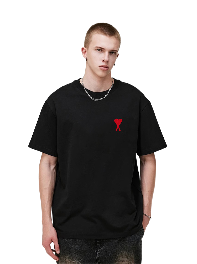 2025SS Heart Print T-shirt THOM TREND