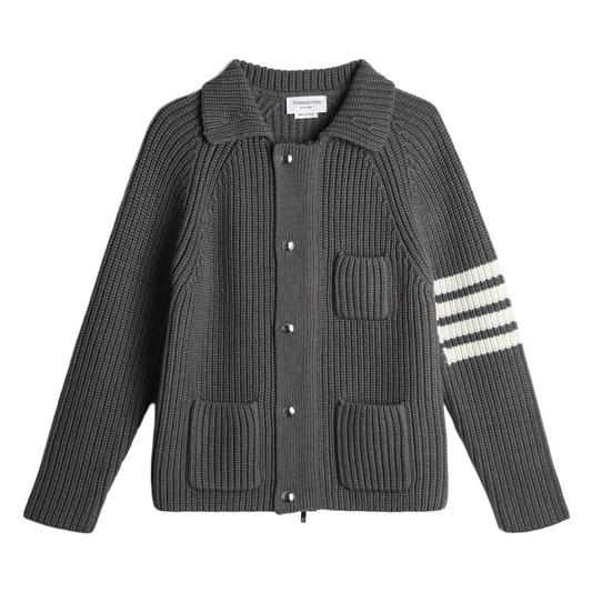 2025SSS Chunky knit cardigan THOM TREND